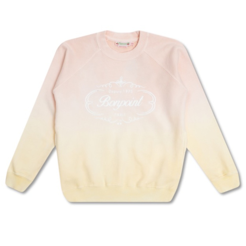Bonpoint Velvet Signature Girls Sweatshirt